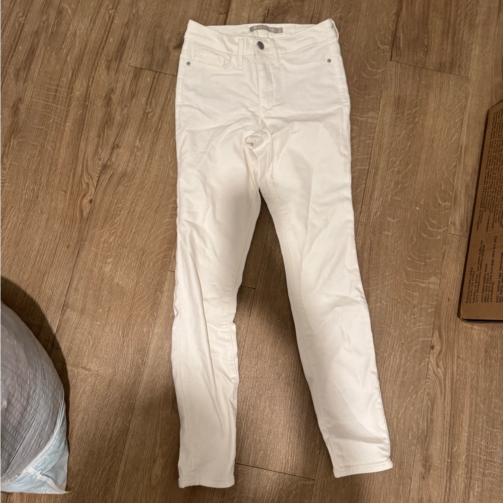 Athleta White Denim Pants